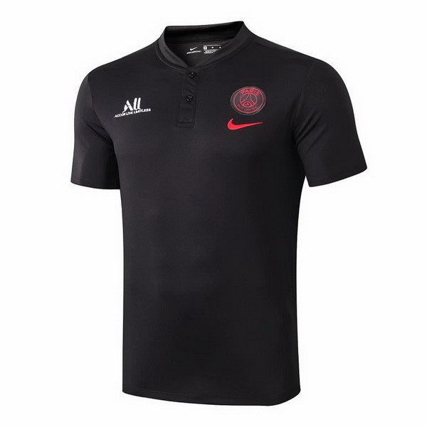 Polo Paris Saint Germain 2019-2020 Negro Rojo